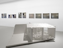 Ausstellungsansicht, Werner Mally, Lichte Weite, 2009