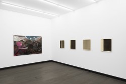 Ausstellungsansicht, Aeolsharfe, Marco Schuler, Jaromir Novotny, 2015